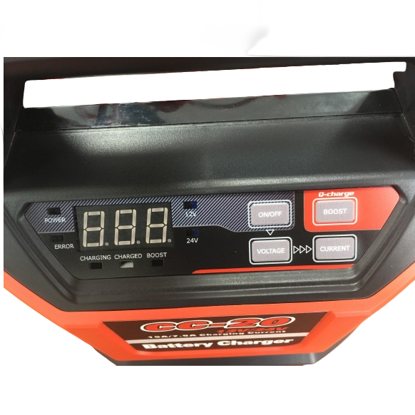 Akumulatora lādētājs CC-20 12/24V 2-15A 2-400Ah