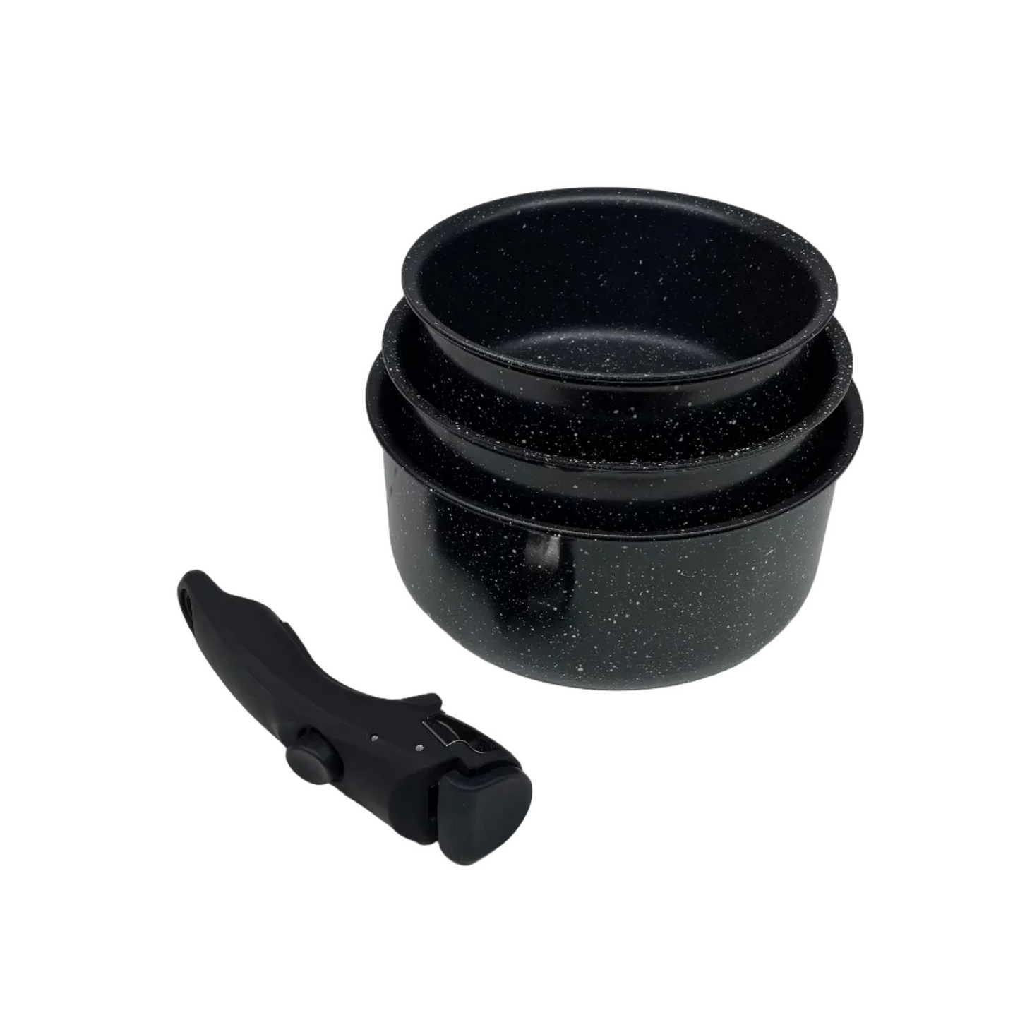 Alumīnija katlu komplekts Neumann privātkolekcijā, 4 daļas