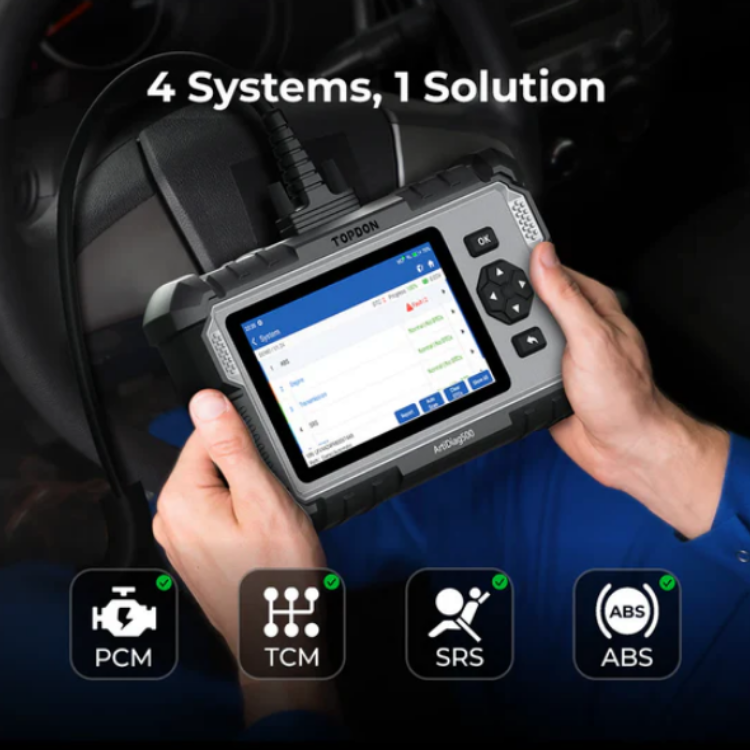 Auto diagnostikas ierīce "TOPDON ArtiDiag500" (2. paaudze)