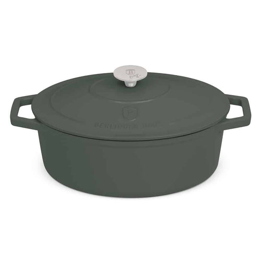 Oval roaster,cast iron Berlinger Haus BH6545 Matte Green