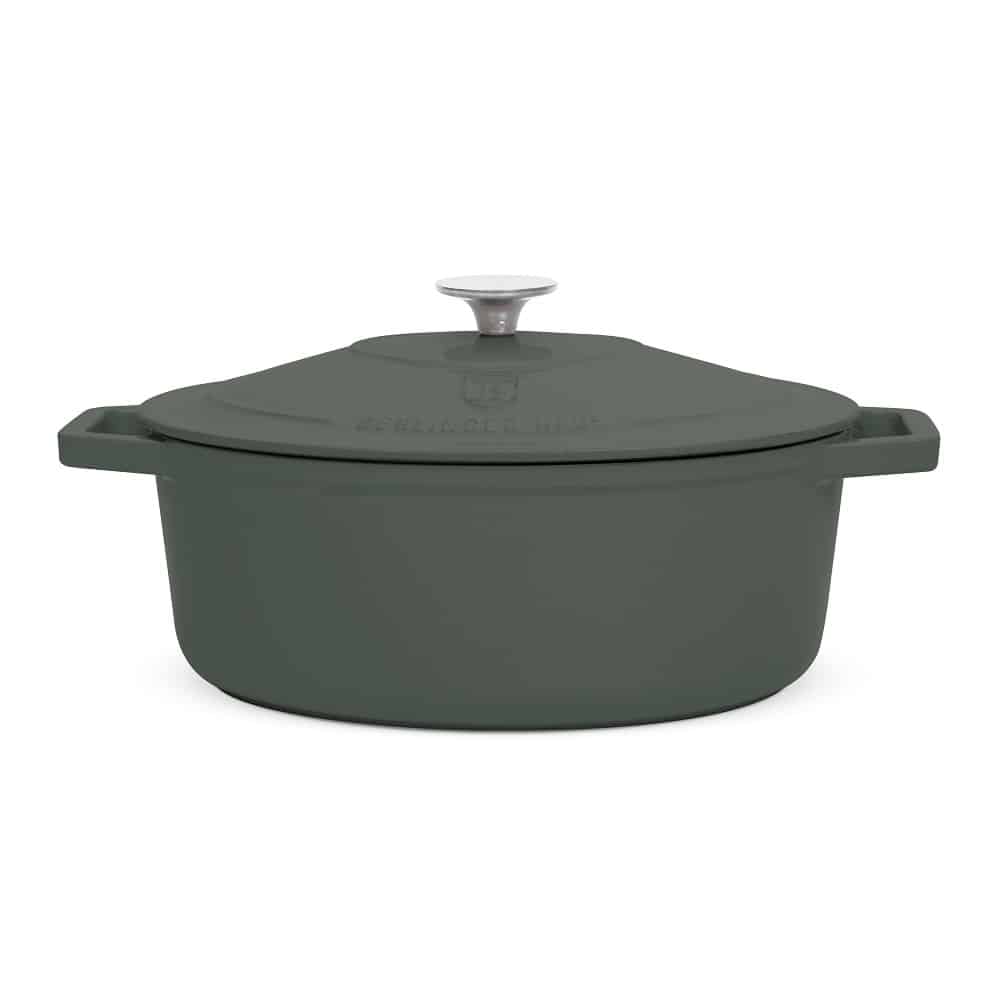 Oval roaster,cast iron Berlinger Haus BH6545 Matte Green