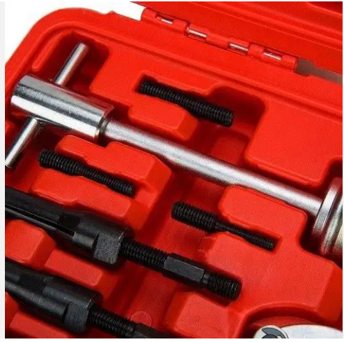 Bearing puller set with inertial reverse hammer 16pcs 03-1067