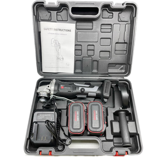 Бесщеточная угловая шлифовальная машина WIDMANN DISC24V с 2 аккумуляторами