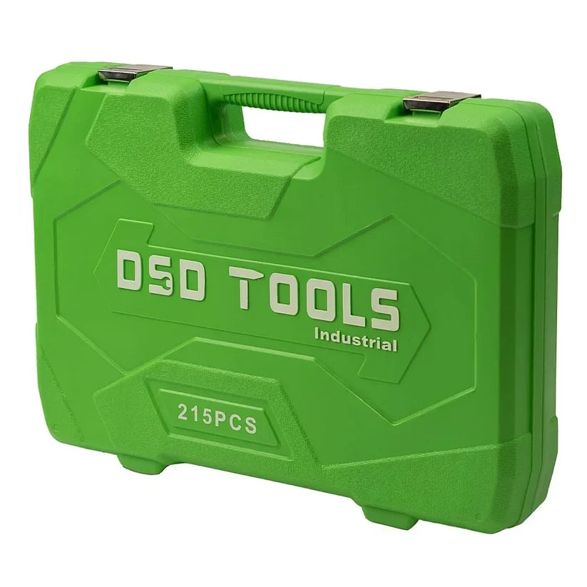 216 PC. 1/4 3/8 1/2 DRIVE METRIC SUPER LOCK SOCKET SET