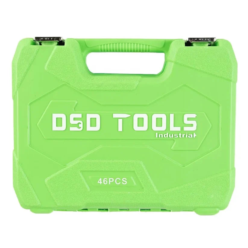46 PC. 1/4" METRIC SOCKET AND BIT SET DS1036