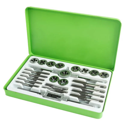 24 PC. UNC/UNF TAP AND DIE SET