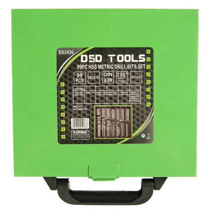 99 PC. HSS DRILL BIT SET 1.5 - 10 mm DS1436