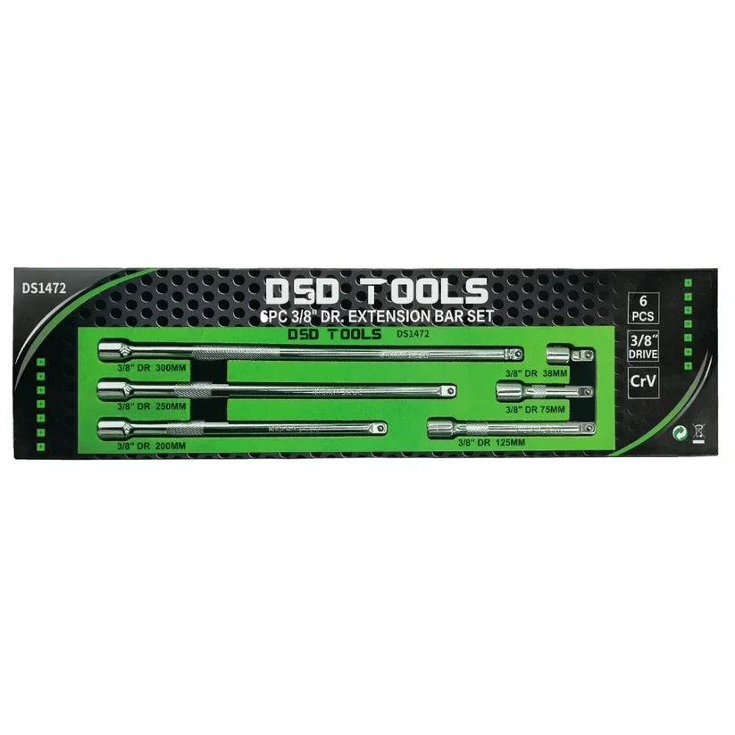 6 PC. 3/8" EXTENSION SET