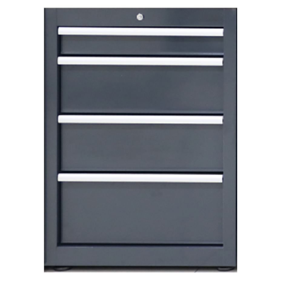 Darbnīcas darbagalds ar skapjiem un atvilktnēm 17-0001