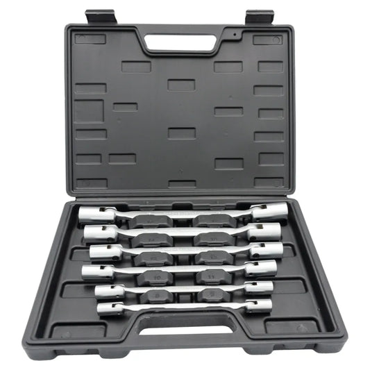 Divu galu uzgriežņu atslēgu komplekts 8-19 mm