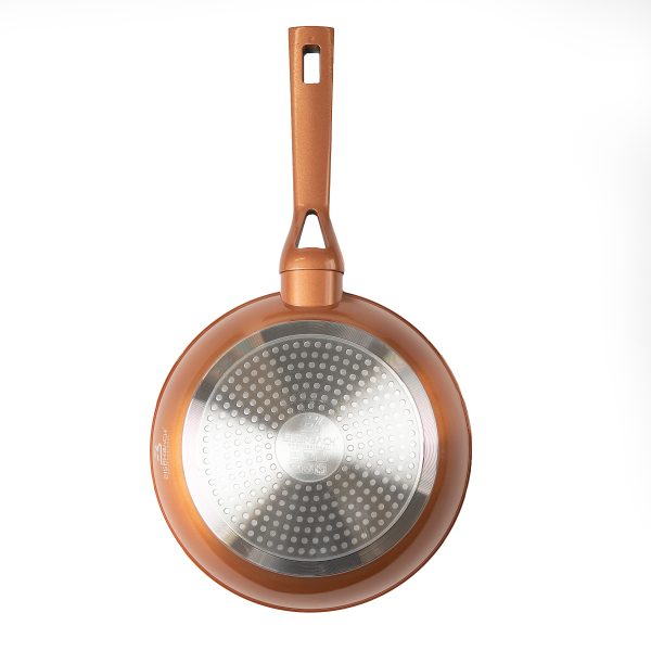 EISENBACH 3pc Red Marble Fry Pan Set