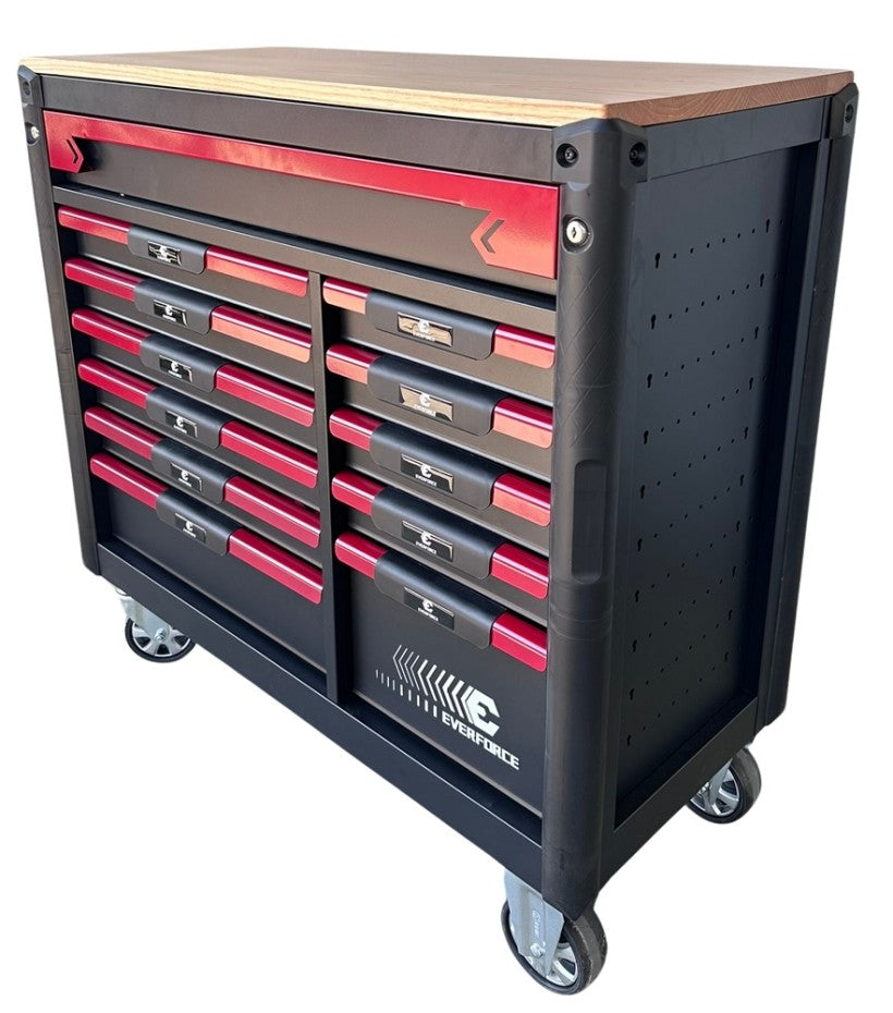 EVERFORCE TOOL TROLLEY – 12 DRAWERS WITH 11 FULL 293PCS 04-1011