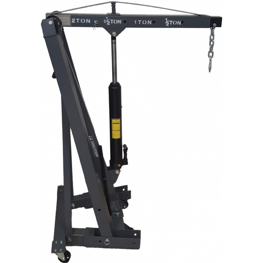 EVO-2T Folding engine crane - winch EVOLUTION 2000kg.