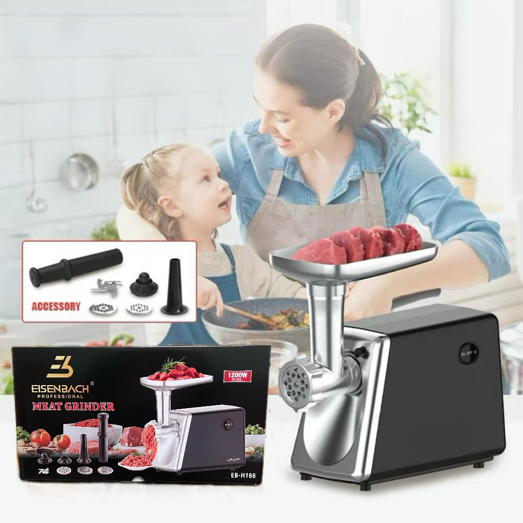 Eisenbach 1200W elektriskā gaļas maļamā mašīna