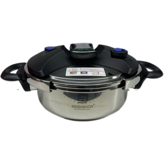 Eisenbach Professional spiediena katls, 5 L (nerūsējošais tērauds, ar iekšējo marmora pārklājumu)