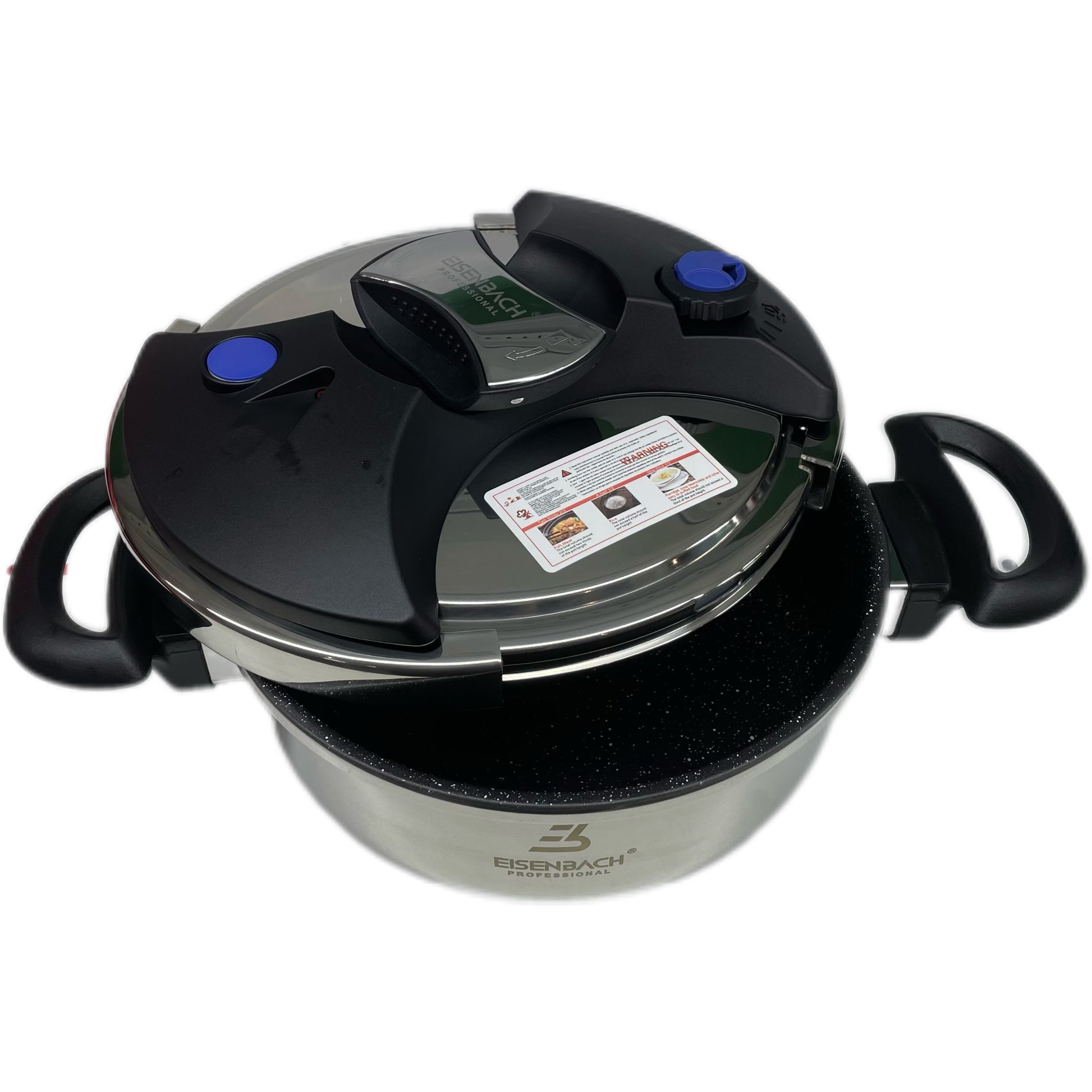 Eisenbach Professional spiediena katls, 5 L (nerūsējošais tērauds, ar iekšējo marmora pārklājumu)