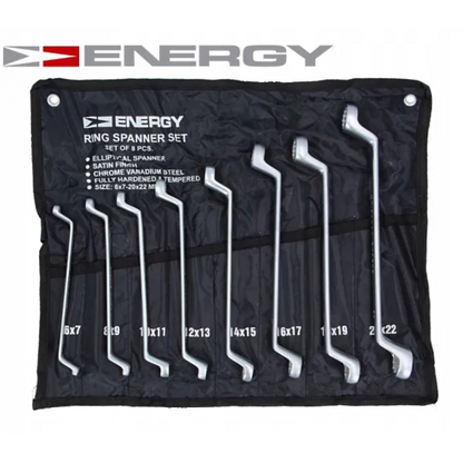 Набор кольцевых ключей Energy NE01001SK12.