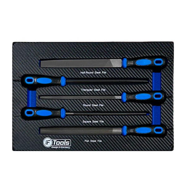 FTools 12/12 PRO instrumentu ratiņi (zili)