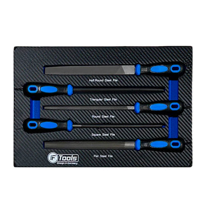 FTools 12/12 PRO instrumentu ratiņi (zili)