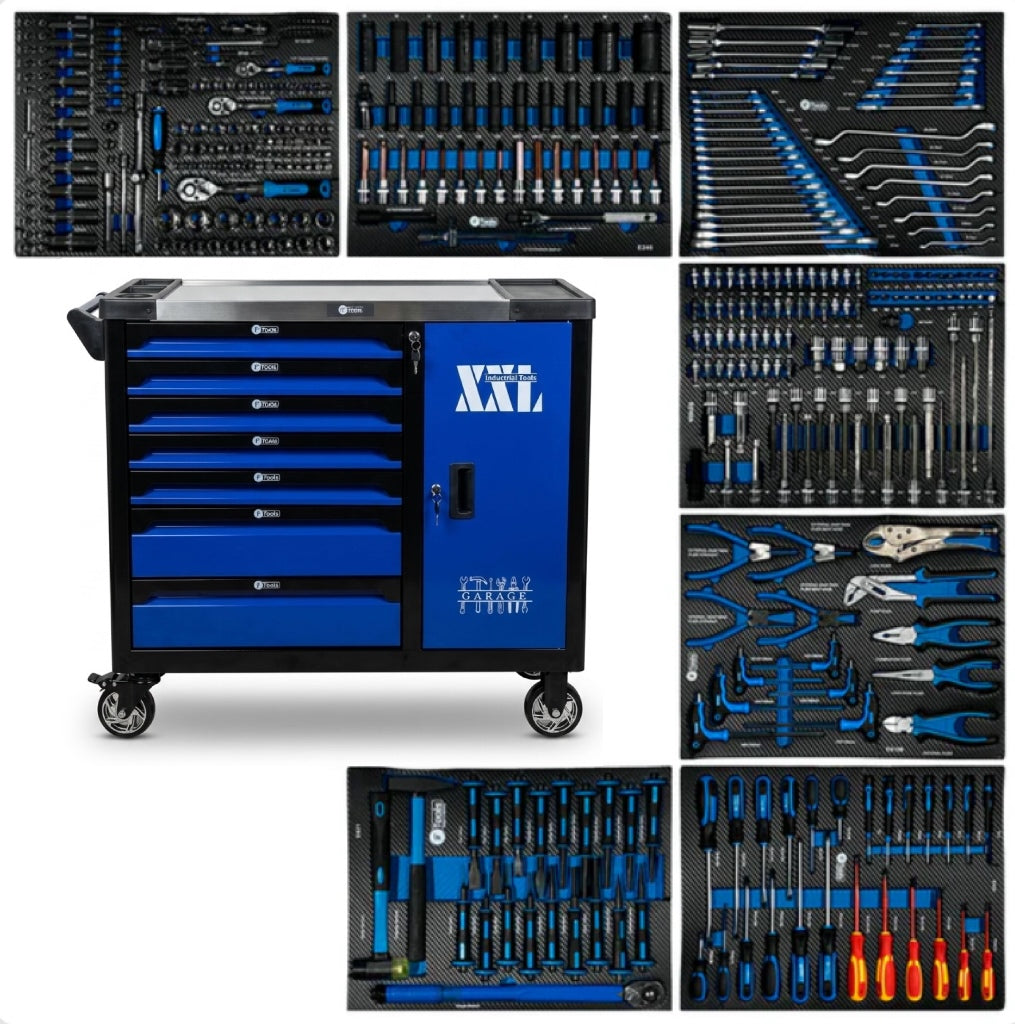 FTools 7/7 instrumentu ratiņi, 390 gabali, pirkt Rīgā