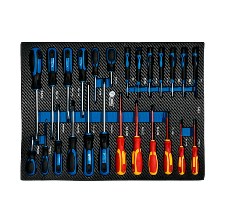FTools 7/7 instrumentu ratiņi ar 390 instrumentu paplātēm – Iegādāties Rīgā