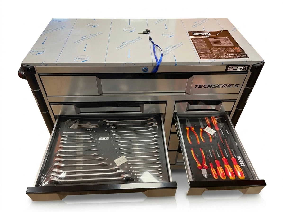 Tool Cabinet APEX TECHSERIES (12 Drawers / 10 Loaded with Tools)