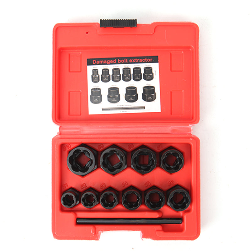 03-1301 Galvu komplekts bojātām šautenēm 9-19 mm 10 gab.