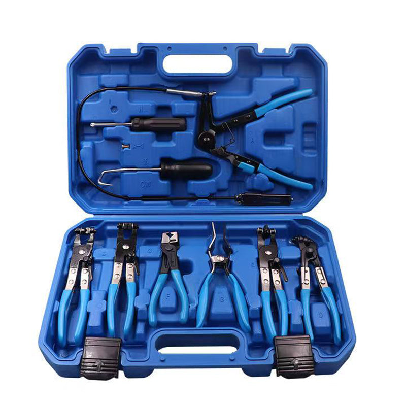 Set of hose clamp removers 9 pcs.