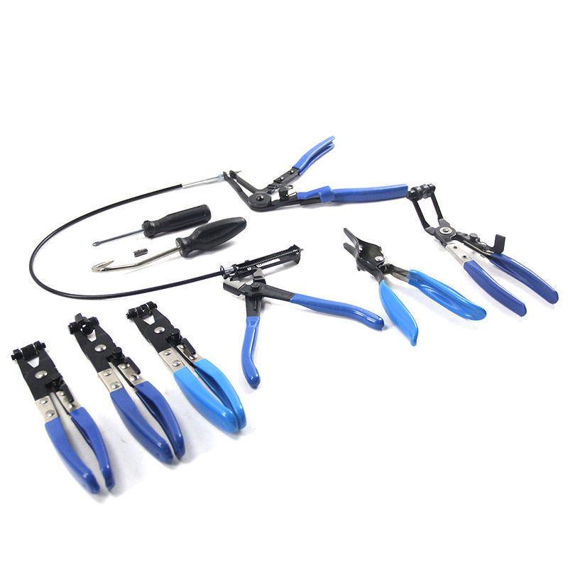 Set of hose clamp removers 9 pcs.