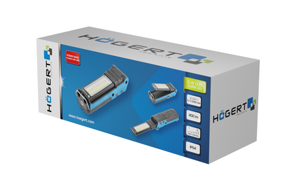 Salokāma, ar USB uzlādējama LED darbnīcas lampa, 5 W