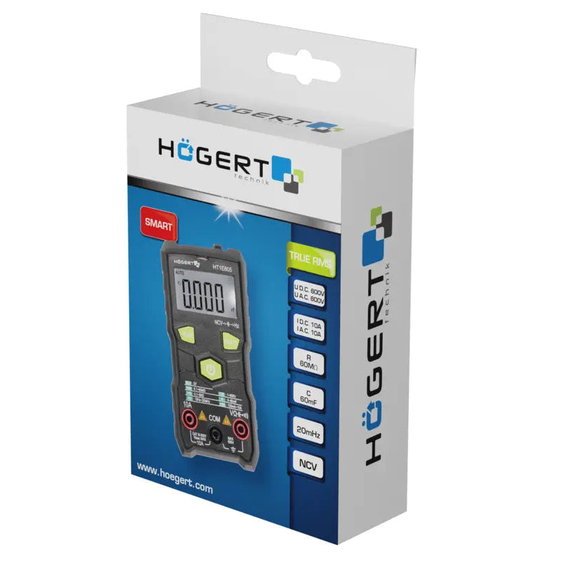 HOEGERT FULL-SMART digitālais multimetrs