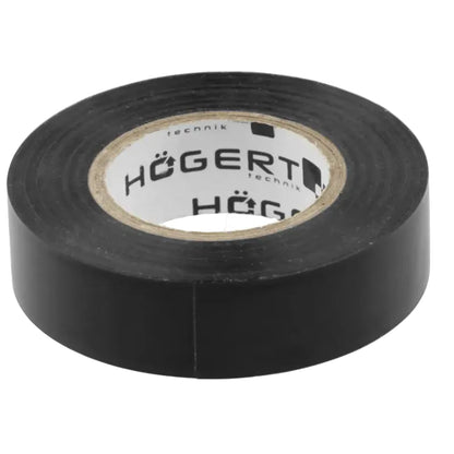 HOEGERT Insulating tape 0.13 x 19 mm x 20 m, black