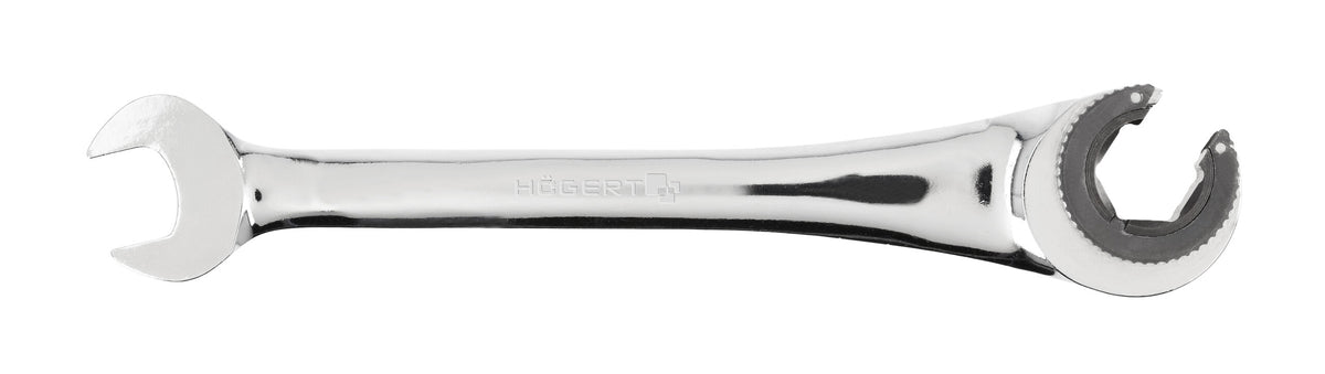 Open-Ring Ratchet Combination Spanner, 19 mm