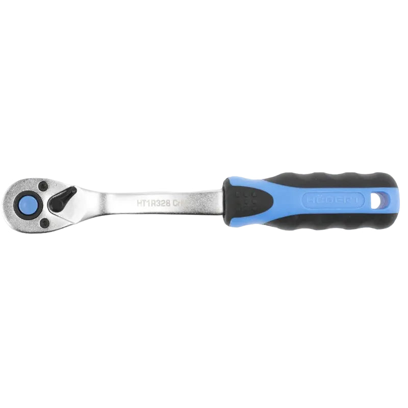 HOEGERT Angled ratchet with button 1/2", 72 teeth