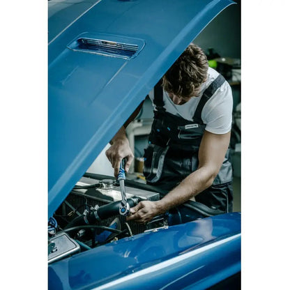 Угловая трещотка HOEGERT с кнопкой, 3/8", 72 зубца