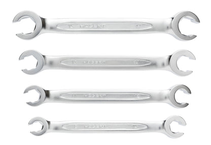Flare Nut Spanner Set, 4 Pieces, 8-17 mm