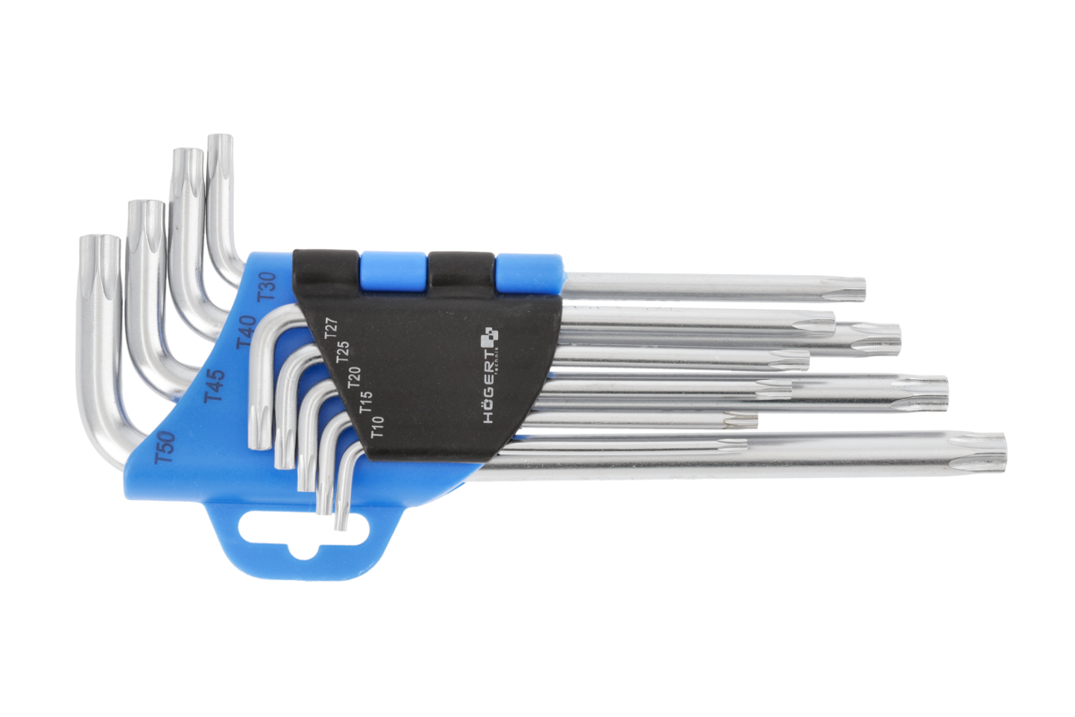 Pretamielaušanās "Torx" atslēgas, garas