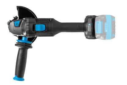 Bezsuku leņķa slīpmašīna ar regulējamu ātrumu 125 mm 18 V