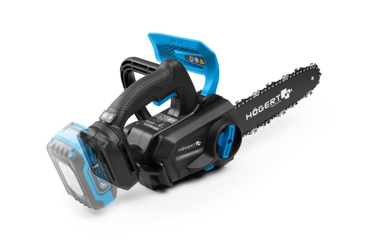 OneAccuSystem 18 V Brushless Compact Cordless Chainsaw Kit