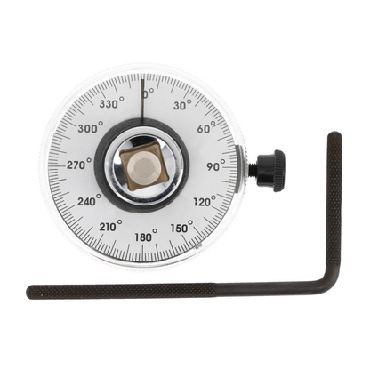 Torque Angle Gauge, 1/2" Drive, 360 Degrees