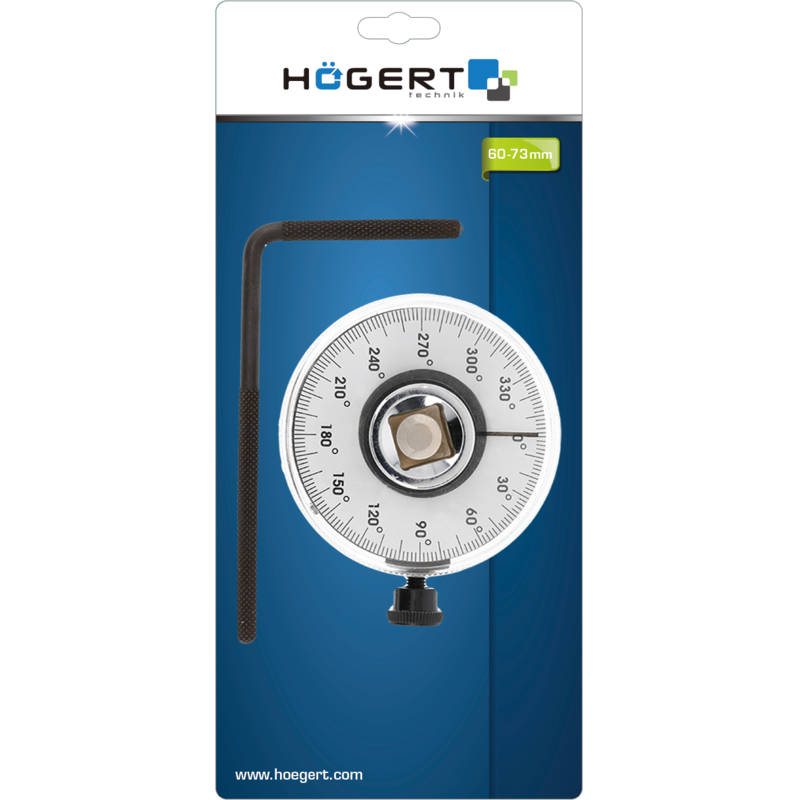 Torque Angle Gauge, 1/2" Drive, 360 Degrees