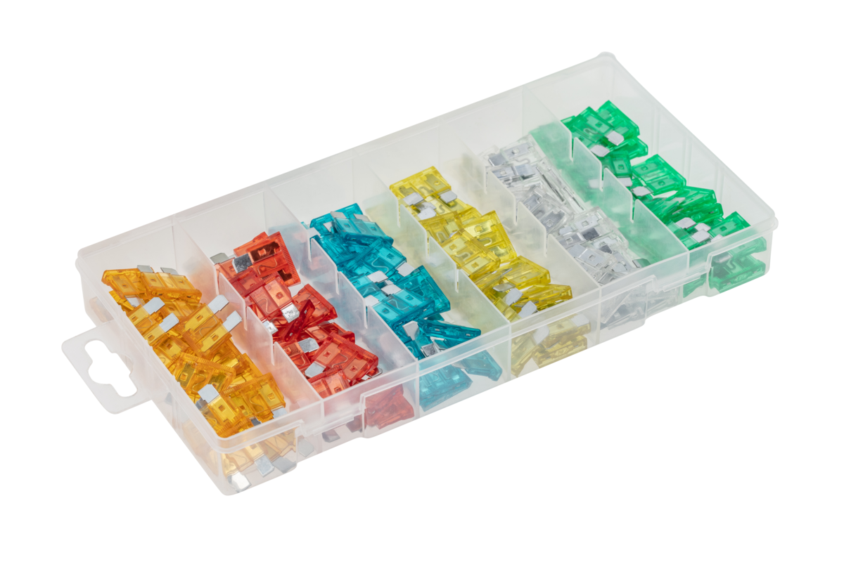 120pc automotive fuse assortment