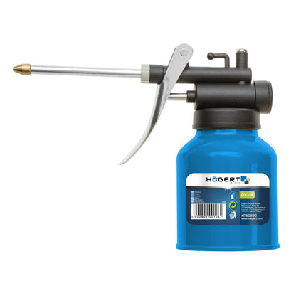 Metal Pump Oil Can, 200 ml
