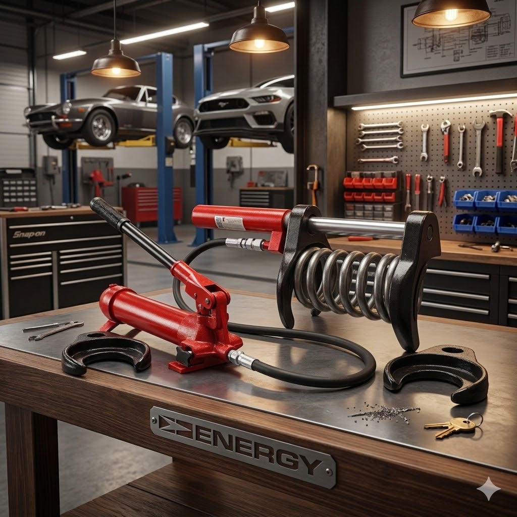 HYDRAULIC MCPHERSON SPRING COMPRESSOR