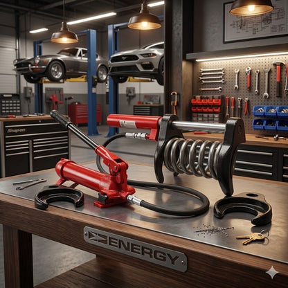 HYDRAULIC MCPHERSON SPRING COMPRESSOR