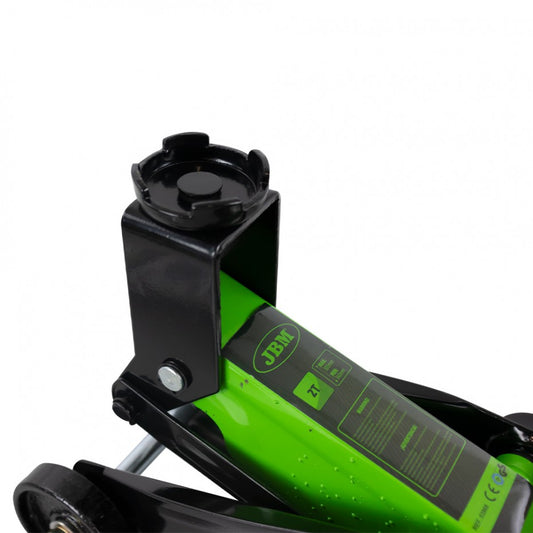 Hydraulic jack with wheels 2T
