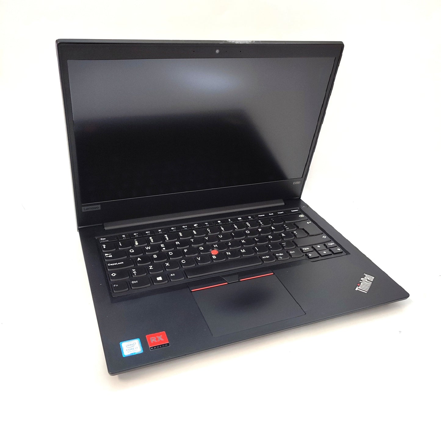 LENOVO ThinkPad E490/i7-8565U/16GB/256GB SSD/AMD Radeon RX 550X/14″ cietais disks/ID: 14109