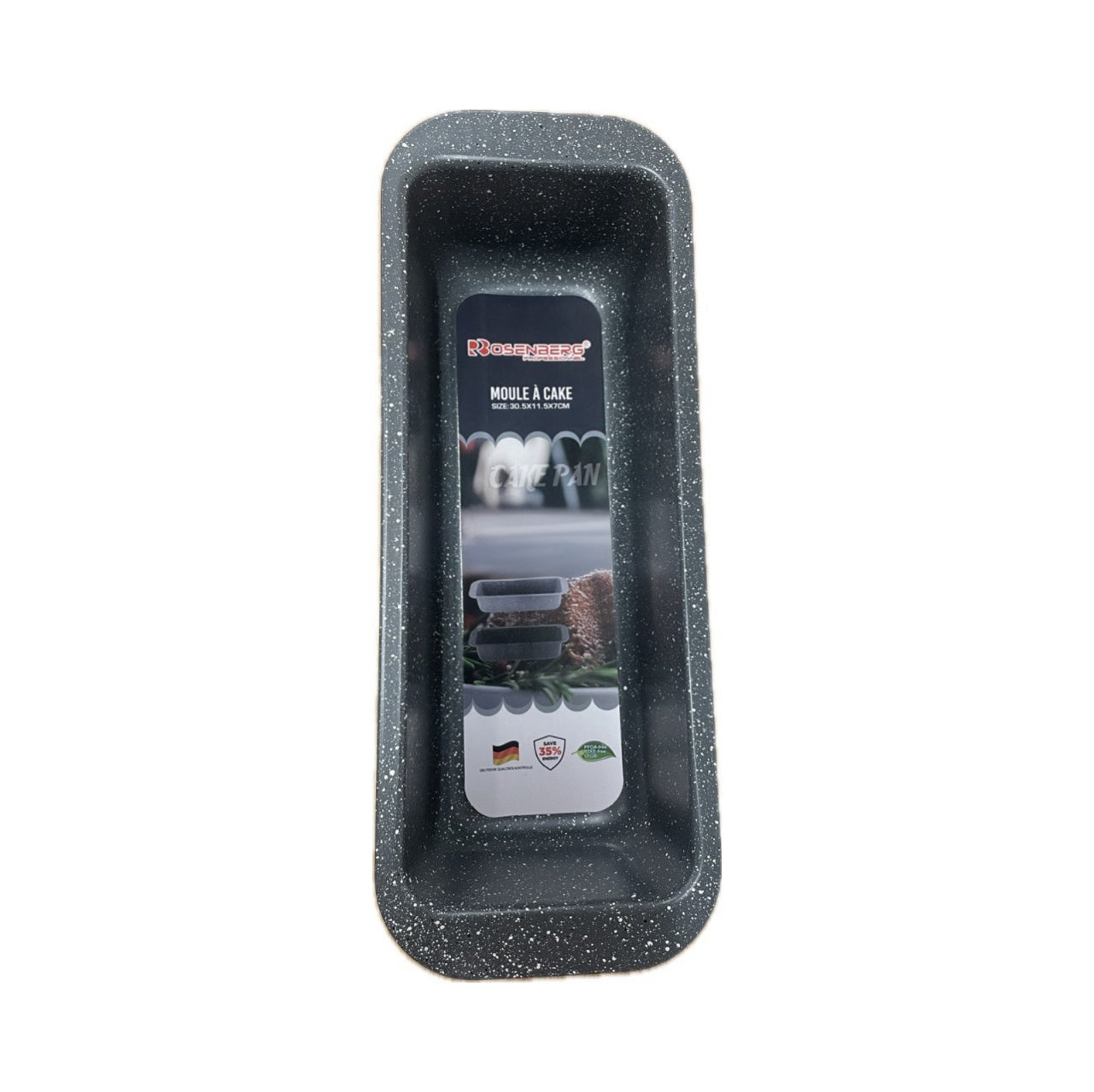 Rectangular baking pan