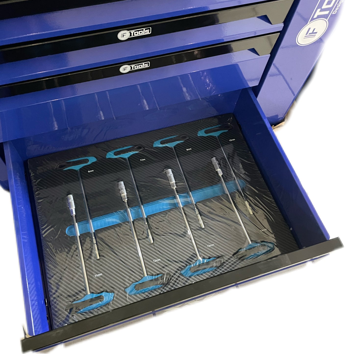 FTools Mobile Tool Cabinet with 7/7 Drawers — Complete Professional Kit