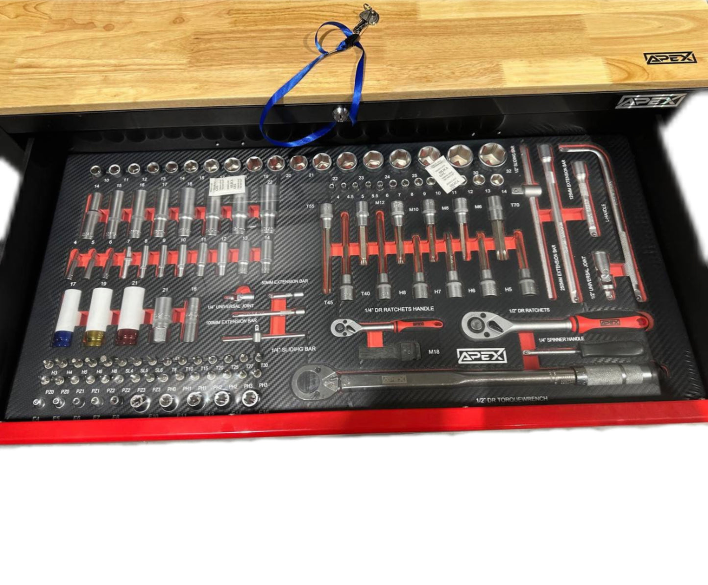 Tool Cabinet APEX 10/12 Max with Full Set